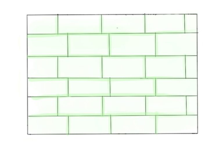 Vertical Bordered Stack Pattern Subway Tile Horizontal Stack Patterns | The Country Tiler Gippsland